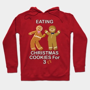 Gingerbread Funny Christmas Cookies Mom & Dad to Be Pregnancy Announcement Gifts Hoodie